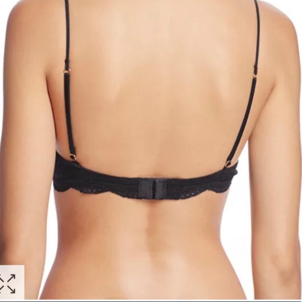 Bundle Eberjey delicate lace bralettes M